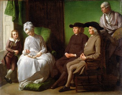 Die Familie des Künstlers von Benjamin West